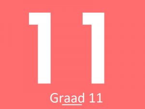 Graad 11 icon